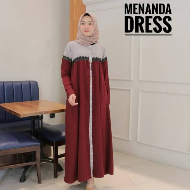 GAMIS MENANDA / MENANDA DRESS / GAMIS RENDA