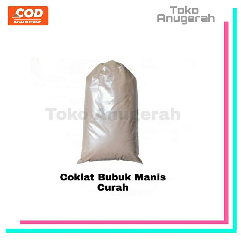 

Cokelat Bubuk Manis Curah 250 gram