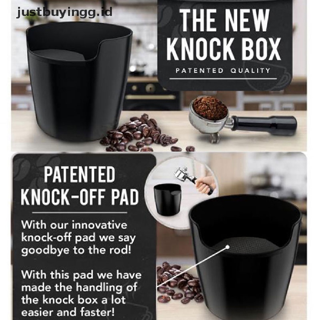 (Justbuyingg.Id) Knock Out Box Tempat Sampah Ampas Kopi Espresso