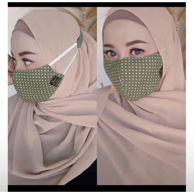 MAQDIS | Masker 2in1 polkadot connector