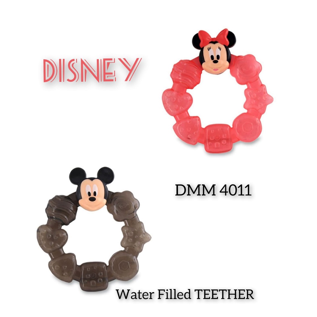 Lusty Bunny Teether Disney Disney Gigitan air Water Filled Teether Mickey Minnie Bunny / BUNNY RING SHAPE WATER FILED TEETHER DMM-4011 / GIGITAN