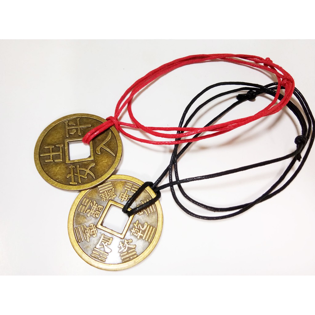 VeE Kalung Liontin Koin Cina Jumbo 41