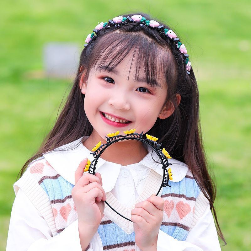 Bandana Rambut Desain Bunga Alpukat Gaya Korea Untuk Anak Perempuan Lucu Korean Import