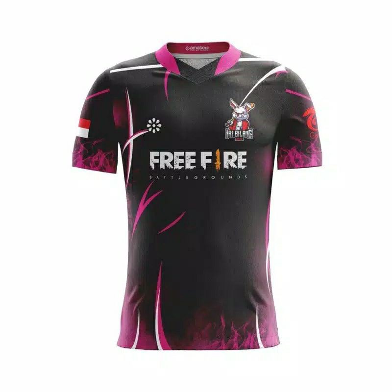 BAJU KAOS GAME GAMING FF PUBG ML AOV COD NEW MURAH CUSTOM