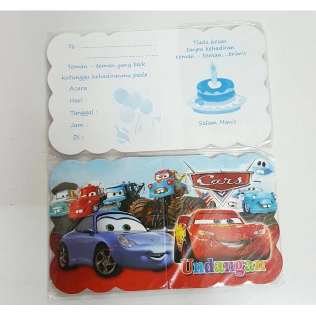 undangan ulang tahun/ kartu ulang tahun/ kartu undangan ulang tahun / birthday