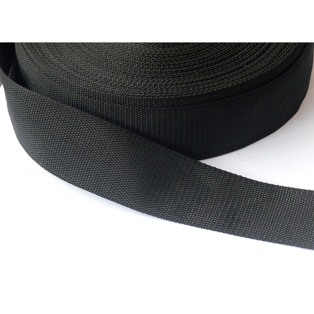 Tali Webbing Tas Ukuran 5 cm Hitam