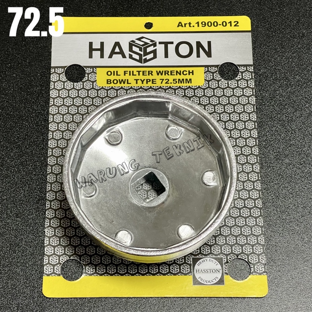 HASSTON 72.5 MM OIL FILTER WRENCH BOWL TYPE KUNCI OLI FILTER MANGKOK