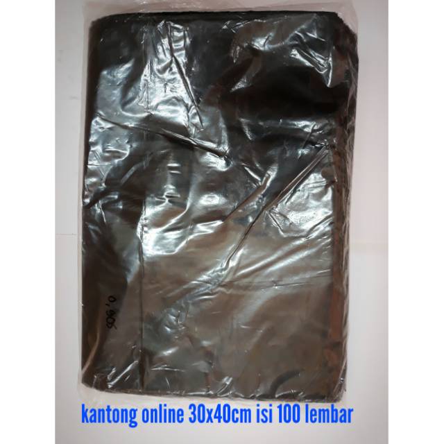 Kantong online kantong olshop besar 30x40 cm
