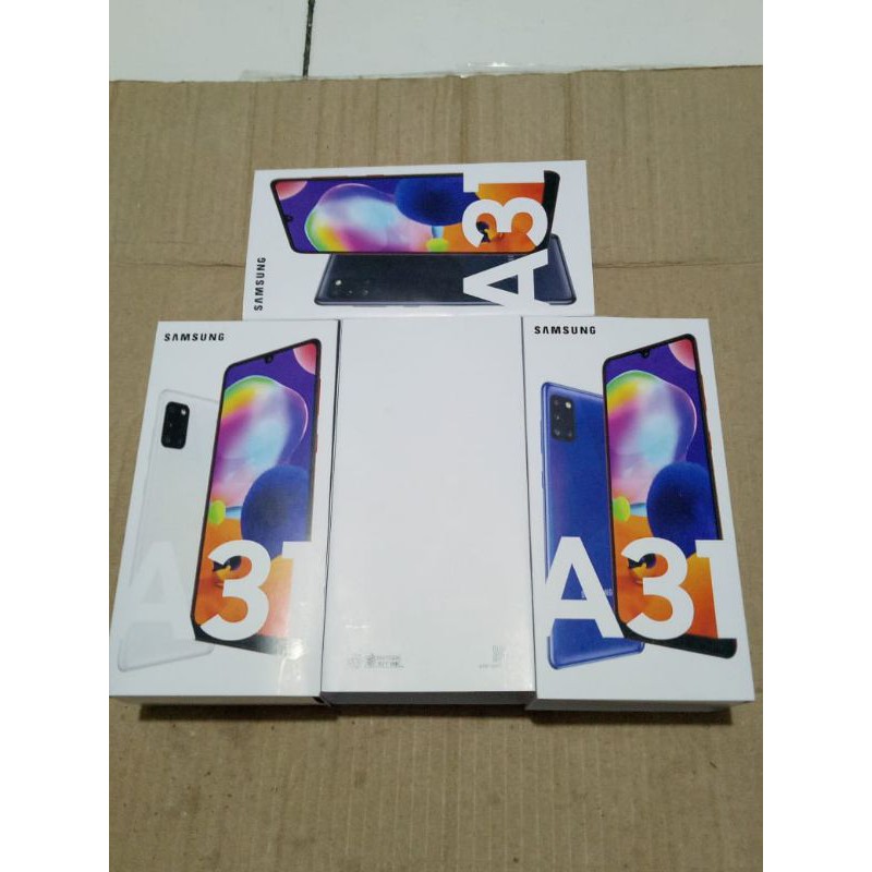 

dus box samsung A31 ready semua warna free imei