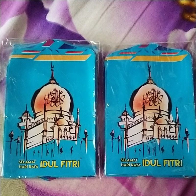 

amplop lebaran motif masjid