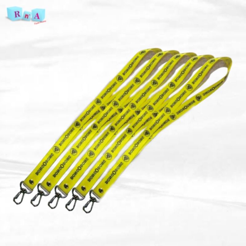 

Lanyard sablon/press 1 warna