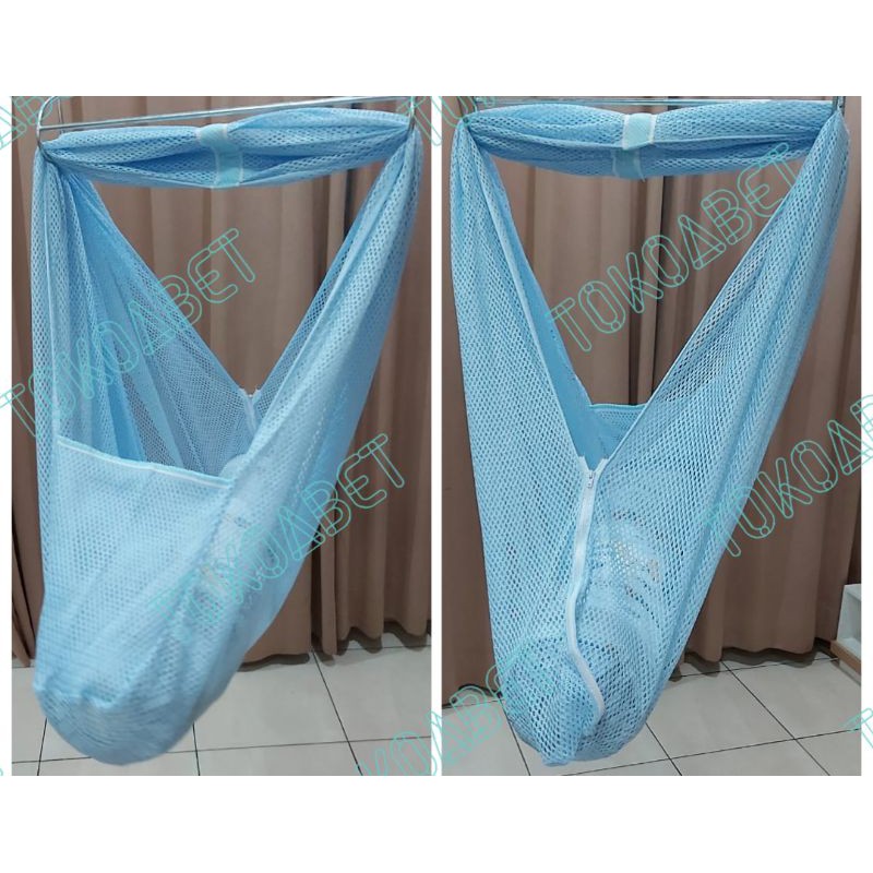 Kain Ayunan Bayi Zipper Ukuran XL/Jumbo untuk kapasitas lebih besar &amp; luas #tokoabet