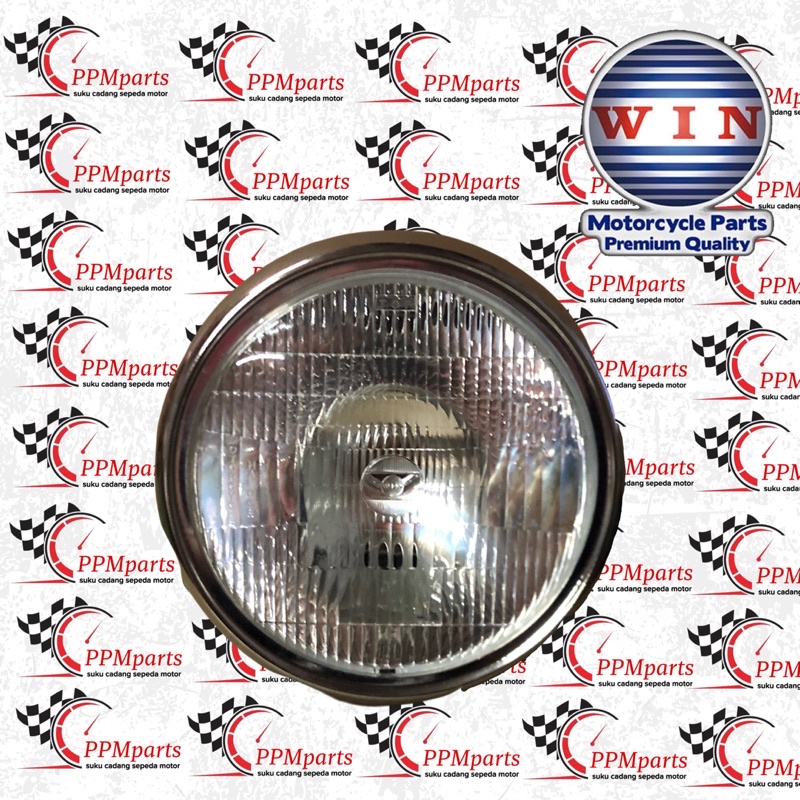 Reflektor Lampu Depan Tiger Lawas/ Tiger 2000/ Tiger Chroom/ Tiger bulat