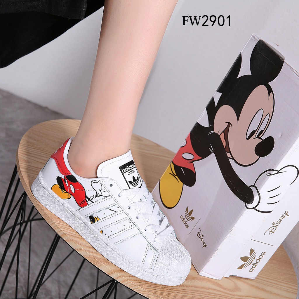 

Adidas Superstar x Disney Mickey Mouse White #FW2901