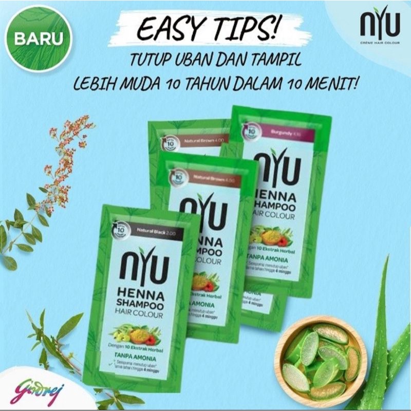 NYU HENNA SHAMPOO / NYU SEMIR HENNA