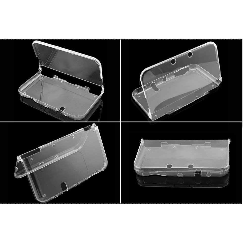 Tas Jernih + 2pcs Pelindung Layar Untuk Nintendo 3ds Xl Ll 2015