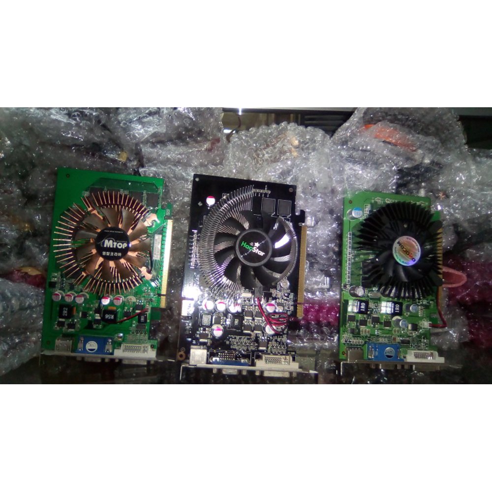 VGA pci expres 512 mb-128bit ddr2 2nd murah Berkualitas