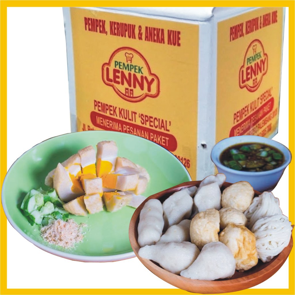 

Pempek Lenny Paket Besar 500ribu - ASLI Palembang