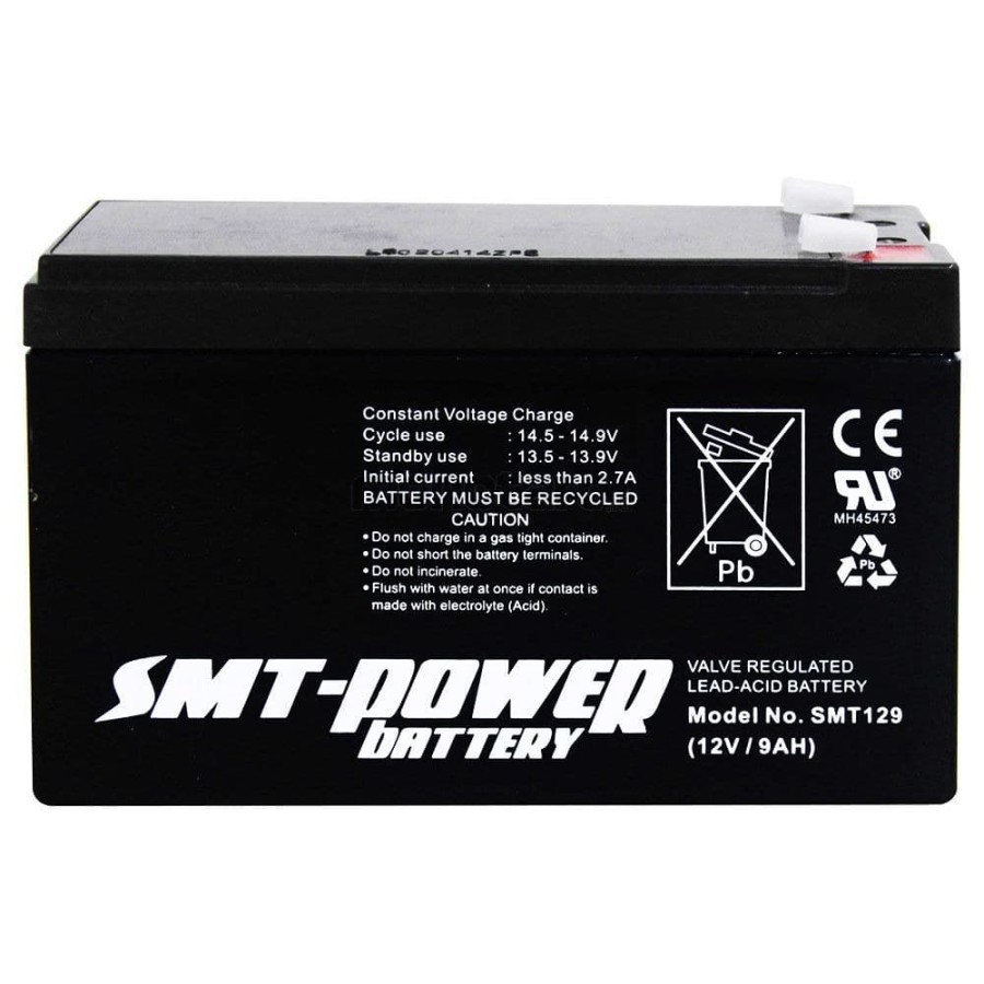 Battery / Baterai SMT Power SMT129 12Volt 12V 9Ah 9A ampere