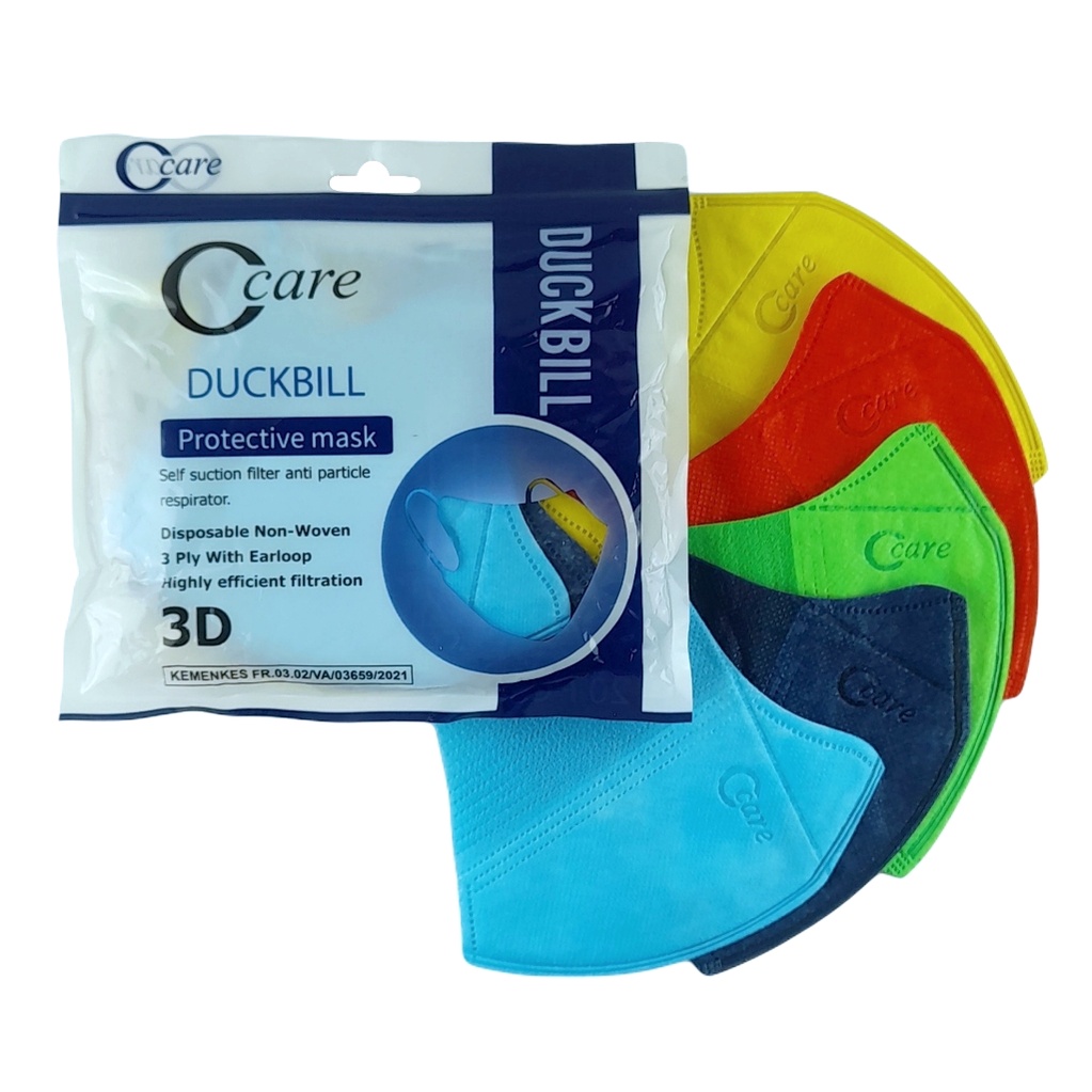 MASKER DUCKBILL CCARE - MASKER CCARE DUCKBIL KING MASK