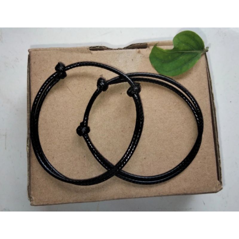 Gelang couple polos /gelang couple hitam polos
