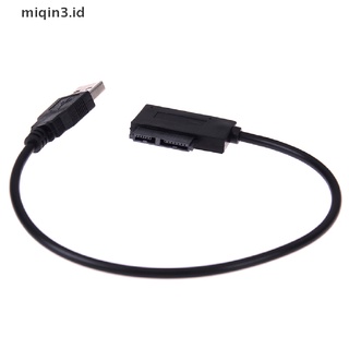 Kabel adapter Usb Ke 7 + 6 13pin slim sata / ide cd dvd rom optical drive