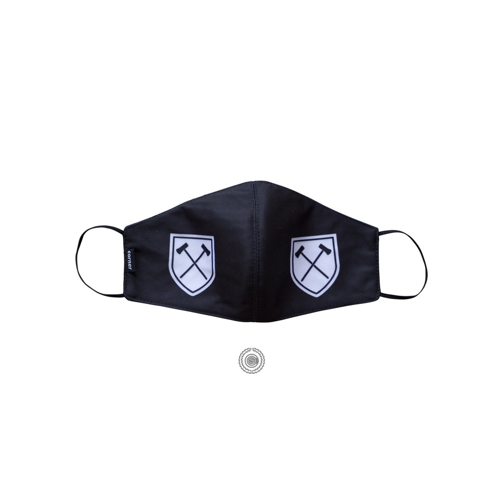 The Corner Masker Westham 58 Hitam (Mask Westham 58)