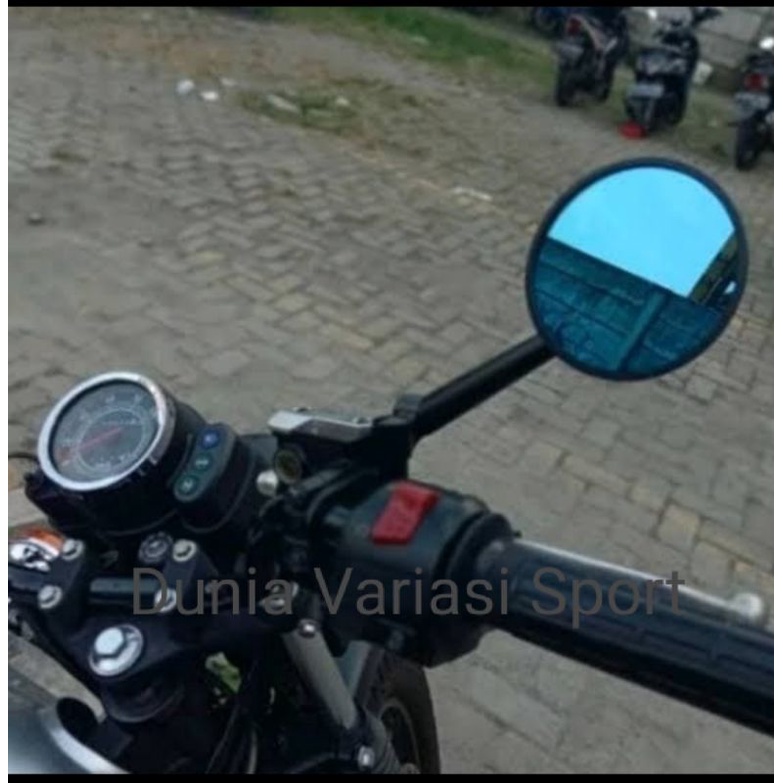 Spion Bulat Jokowi Model klasic CNC Universal Merk Black Diamond