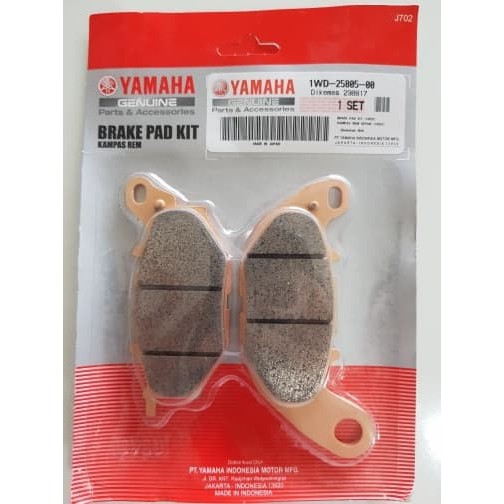 kampas rem depan R25 / discpad R25 / dispad R25 / brake pad R25 ori