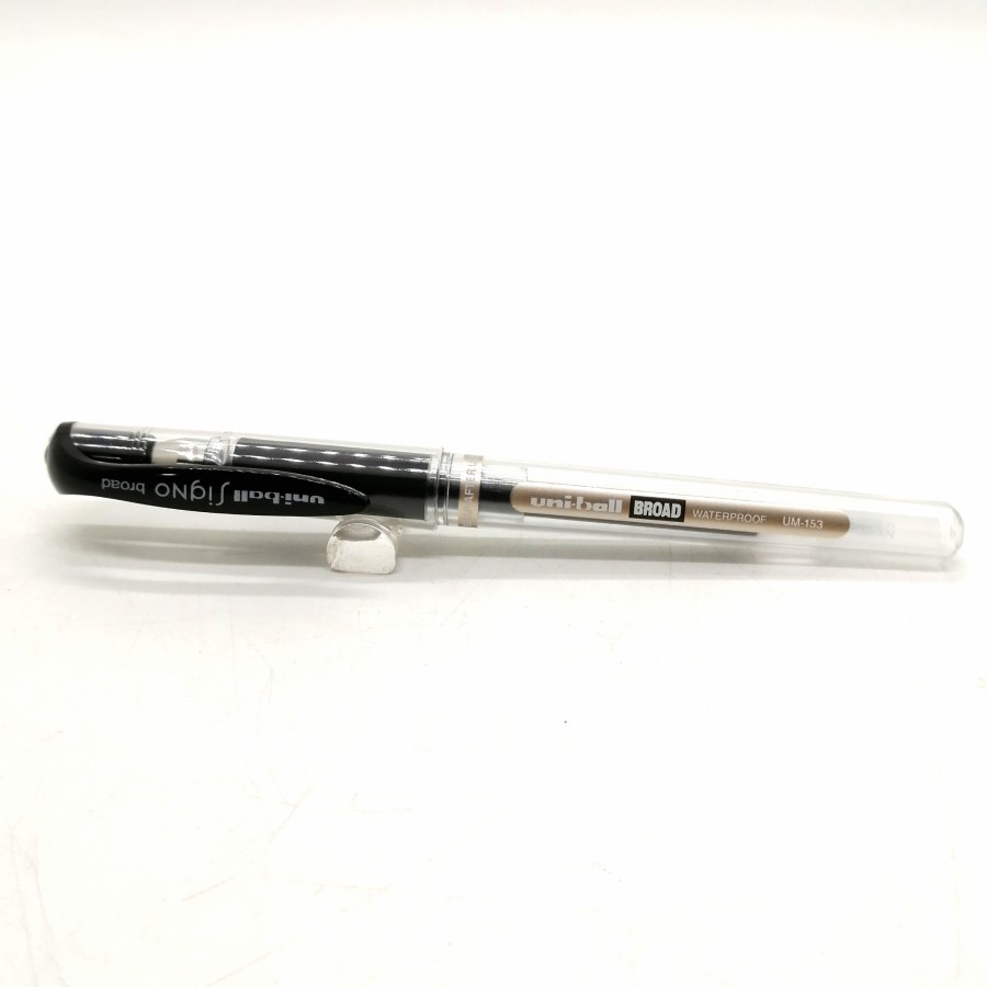

Ballpoint Boxy Signo BroadUM-153 Black