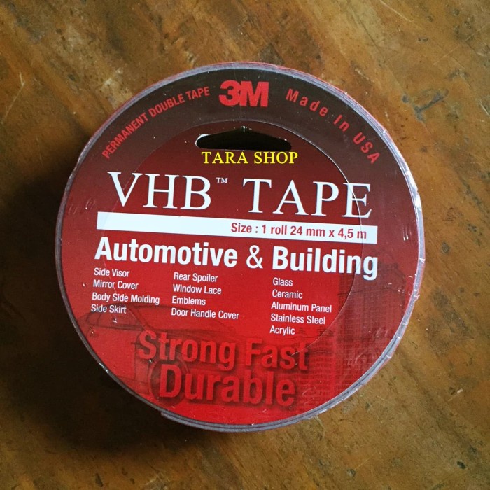 

Jualan Double Tape Foam Vhb 4900 24 Mm X 4.5 Mtr 3M - 7200047 Hot Sale