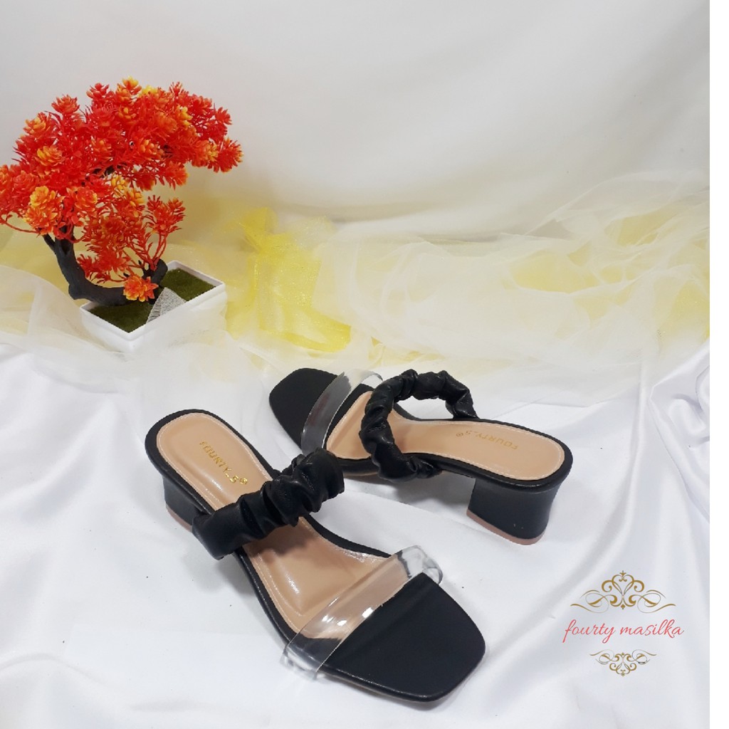 TERBARU!!! RHM HEELS HAK TAHU WANITA DR -04