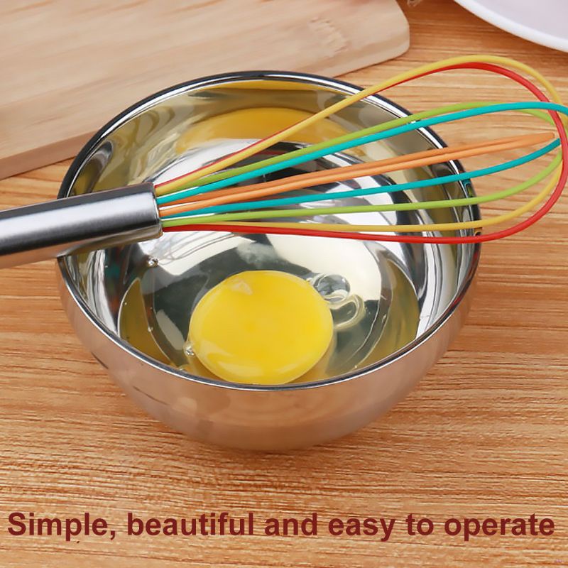 Egg whisk/ egg beater /pengocok telur silikon