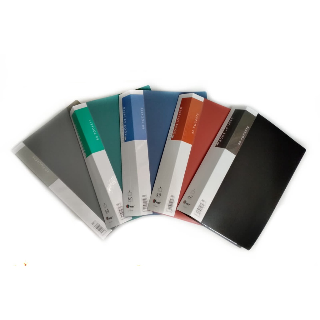 MAP DOKUMEN PLASTIK ISI 80 DOCUMENT KEEPER FOLIO DISPLAY BOOK DOCUMENT CLEAR HOLDER