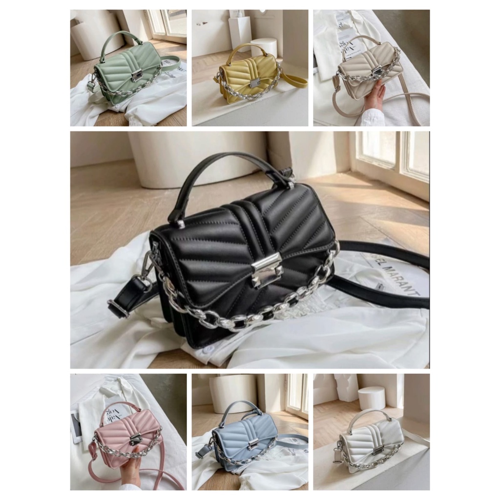 PROMO [ COD ] Tas Cewek Remaja Kekiniaan / Tas Selempang Bahu Wanita Termurah / Tas Terbaru / Tas Ko