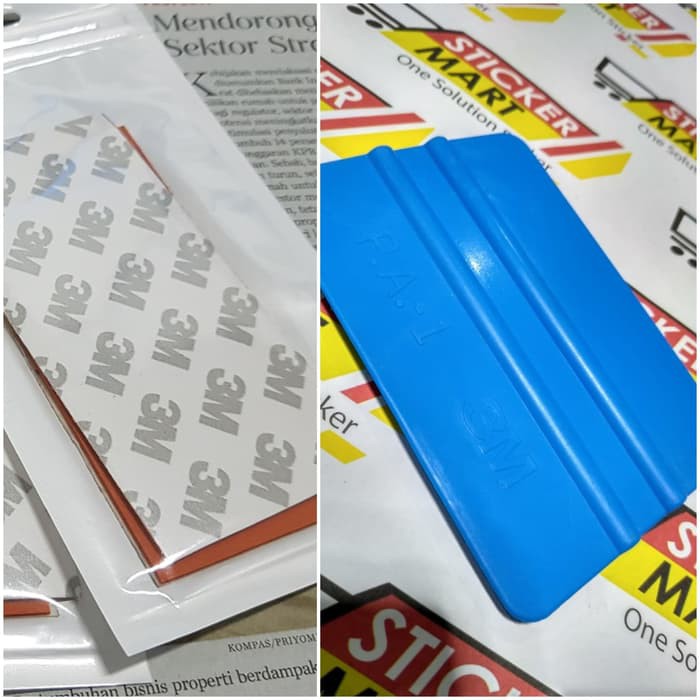 

Alat pasang sticker wrapping stiker squeegee 3M