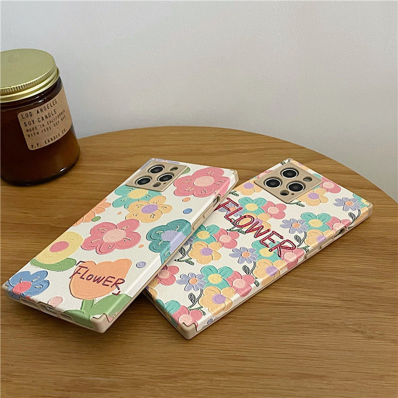 Case Bahan Silikon Motif Bunga Untuk Iphone 7 8plus Se X Xs Xr Xsmax 11 11pro 11promax