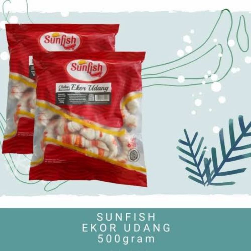 Sunfish Suki Suki bentuk Udang Ekor udang
