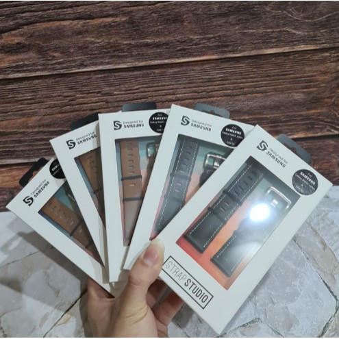 STRAP STUDIO 22MM SAMSUNG GALAXY WATCH 46MM DAN GEAR S3 RESMI ORIGINAL