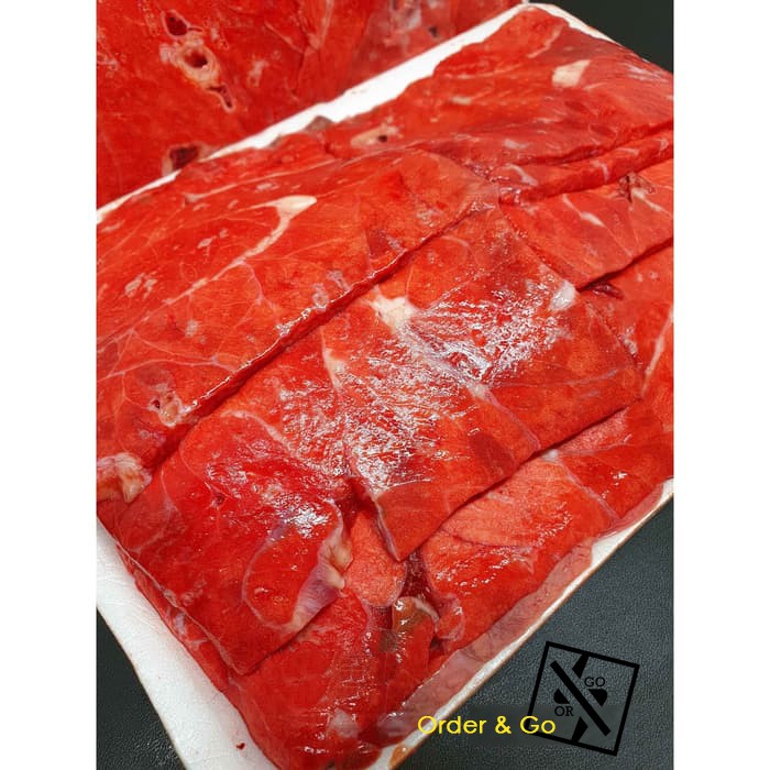 

Paru Sapi Slice (Beef Lung) Kemasan 500gr