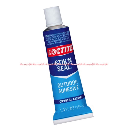 Loctite Stik N Seal Outdoor 29ml Lem Untuk Outdoor Indoor Luar Dalam Ruangan Kuat Tahan Lama Tahan Air Tahan Cuaca Lem Loktite Loktit Lem Untuk Aluminium Bata Karton Keramik Kain Fiberglass kaca Kulit Karet Baja Kayu Plastik Lem Serbaguna