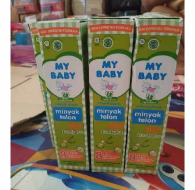 My baby minyak telon 145ml (dahulu 150ml)  anti nyamuk selama 8 jam #original