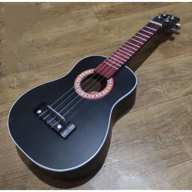 GITARLELE AKUSTIK SENAR 6 * / PAKET GUITALELE GITAR LELE / PAKET GITAR MINI / UKULELE GITAR KECIL SENAR 6 / GITAR JUNIOR SENAR 6 / GARANSI PENGIRIMAN