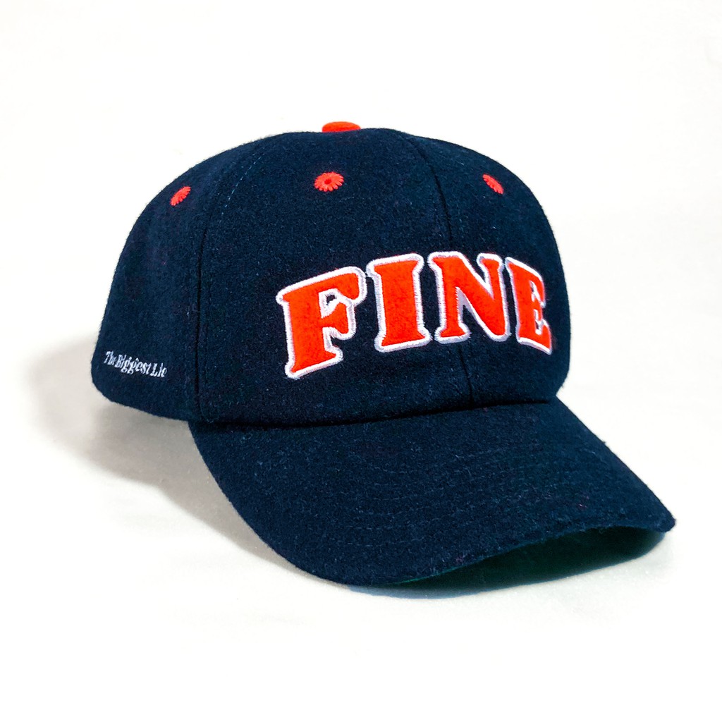 Superfine - Topi - Biggest Lie Wool Navy Baseball Cap