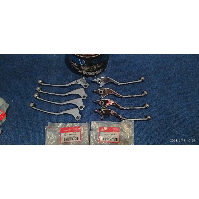 Handle kanan kiri original chrome Megapro tiger revo tirev tilas