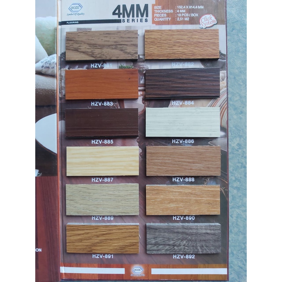 Lantai Vinyl Klik Hoze