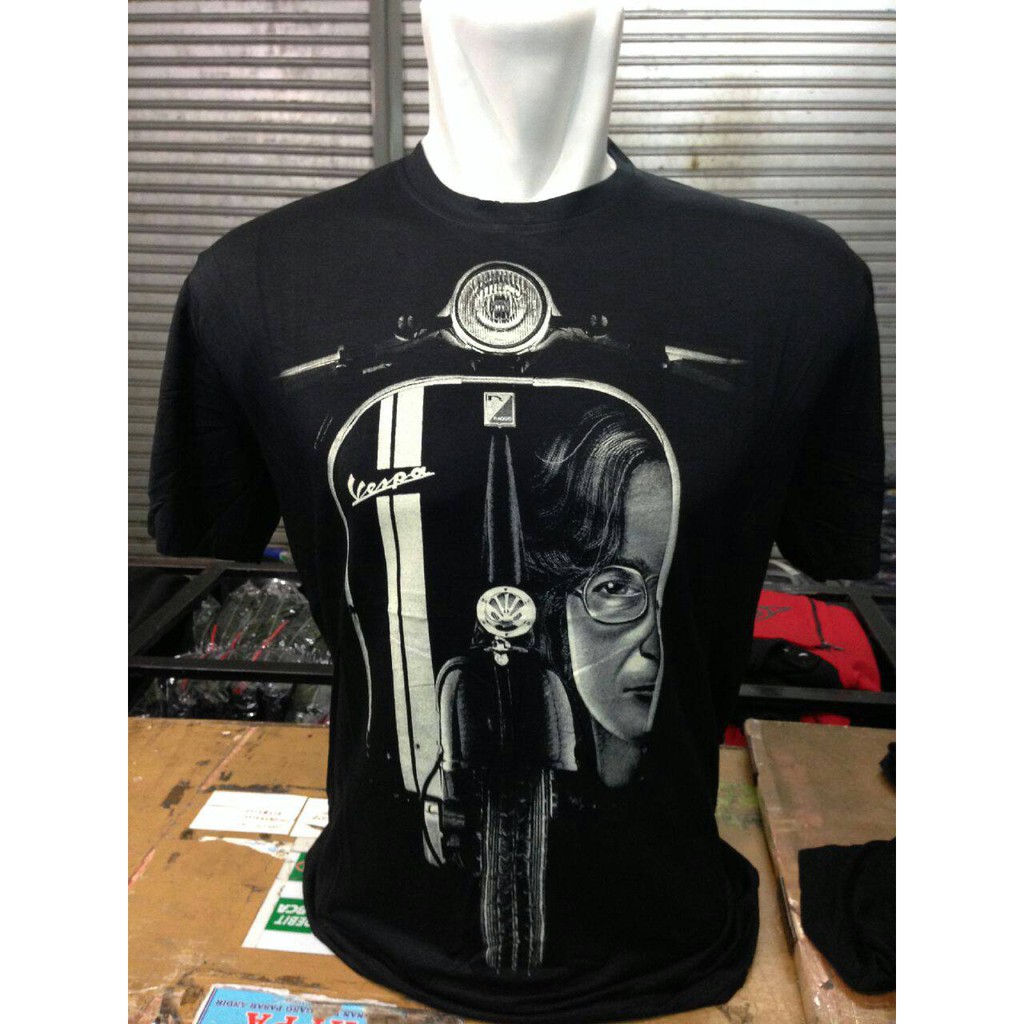 Kaos Kaos Vespa Kaos 3D Distro Shopee Indonesia