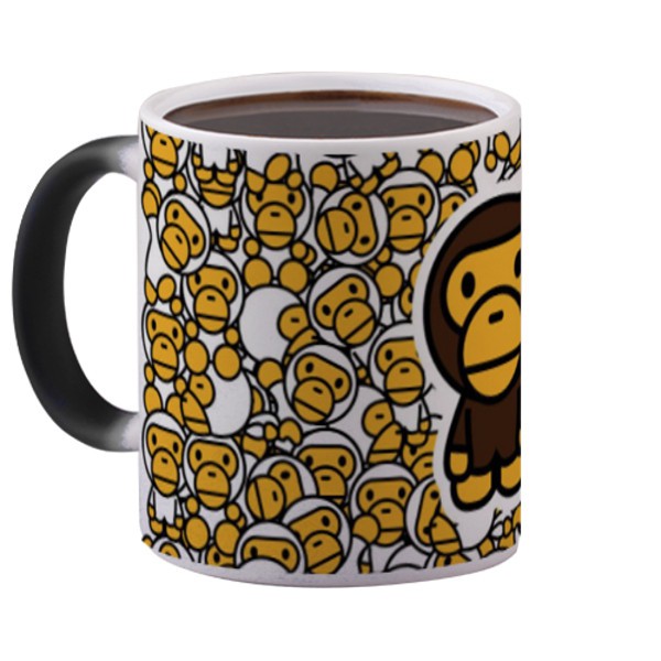 Magic Mug  Baby Milo Mug Bunglon Berubah Warna Bahan Premium 325 ml