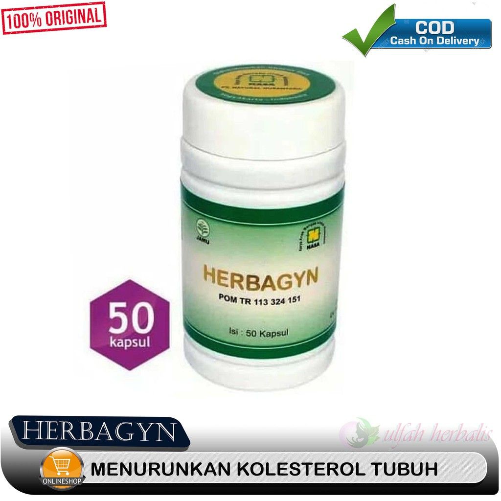 OBAT KOLESTEROL - HERBAGYN NASA HERBAL KOLESTEROL