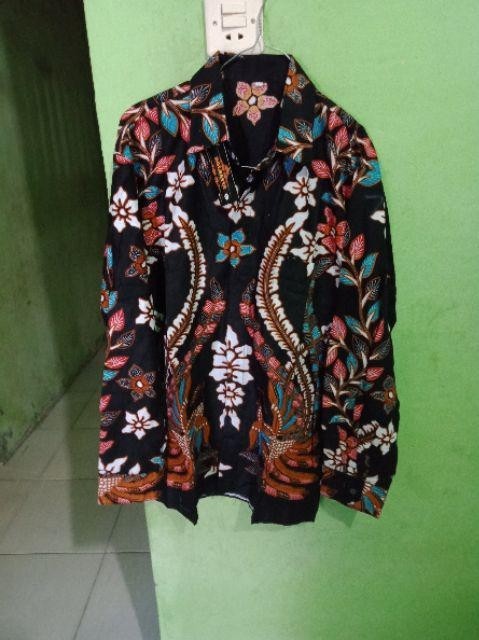 Batik Couple Keluarga Batik Keluarga Sania Ruffle Ori Ndoro Jowi Dnt Motif Manok Tarung